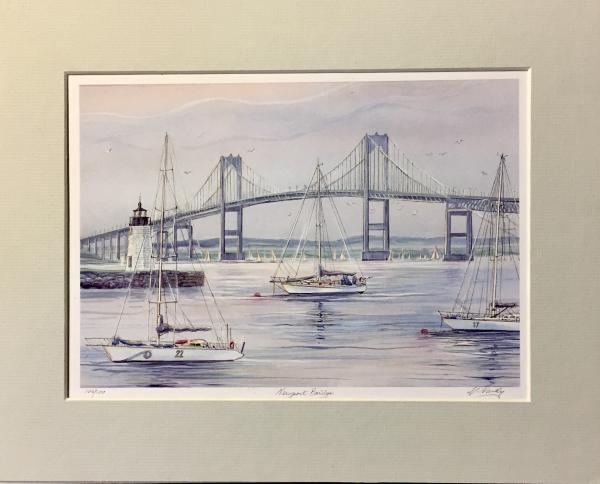 “Newport Bridge”—framable print picture