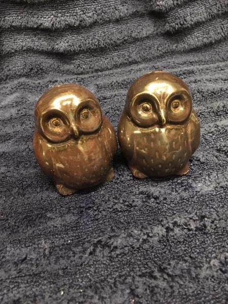 Owl salt and pepper shakers