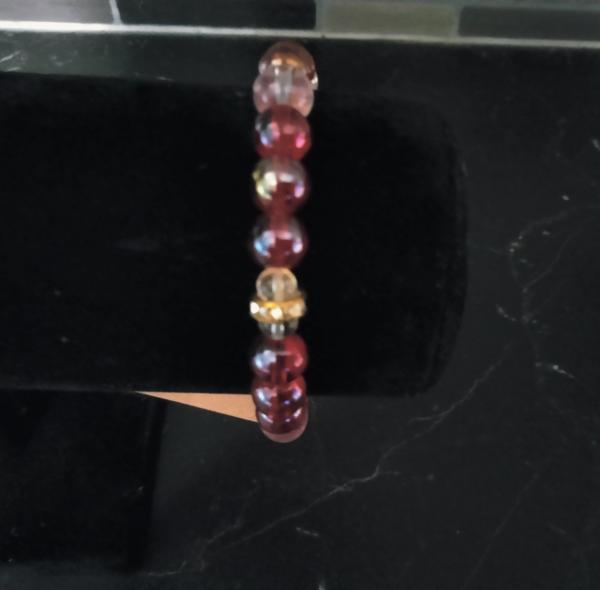 Red bead bracelet picture