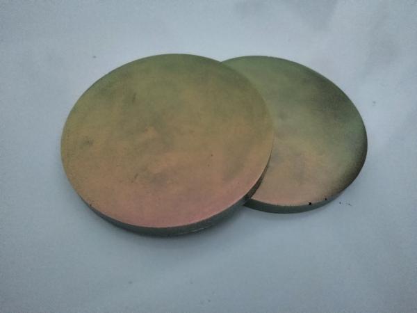 Round candle holders/coasters set picture