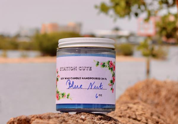 Blue Nut soy wax candle