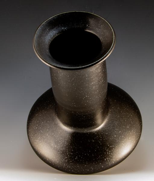 Black Contemporary Flower Vase picture