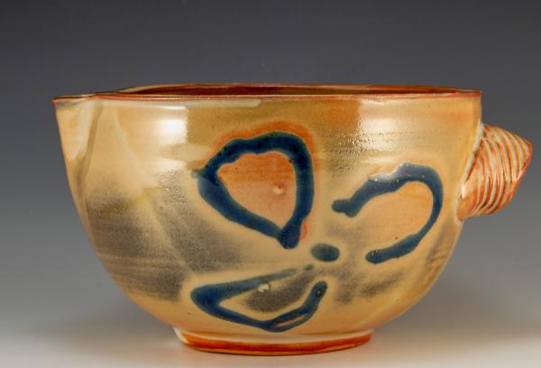 Shino Glazed Mixing Bowl picture