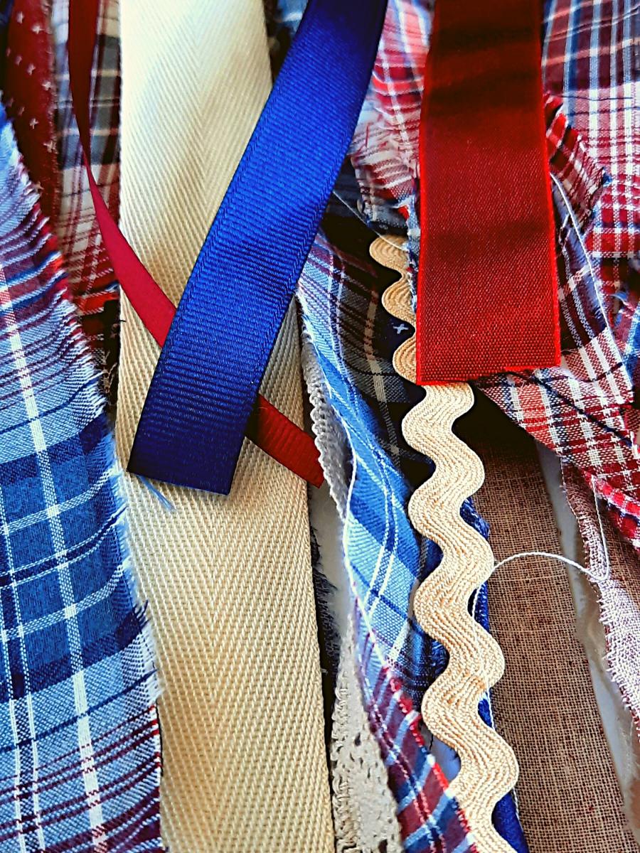 Feminine Scrappy Shirt Flag picture