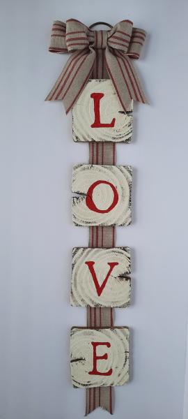 Wooden LOVE Sign picture