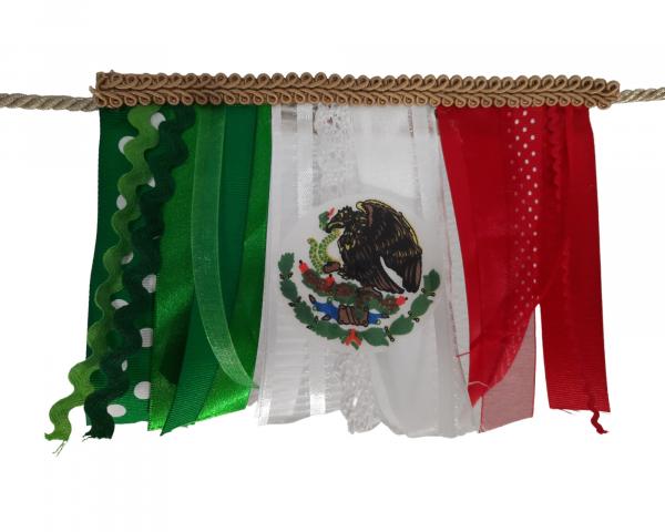 Cinco de Mayo Mini Mexican Flag Garland picture