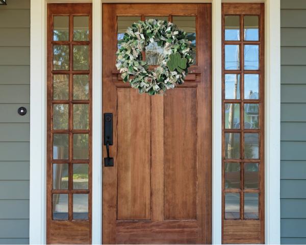 Saint Patrick's Day Rag Wreath picture