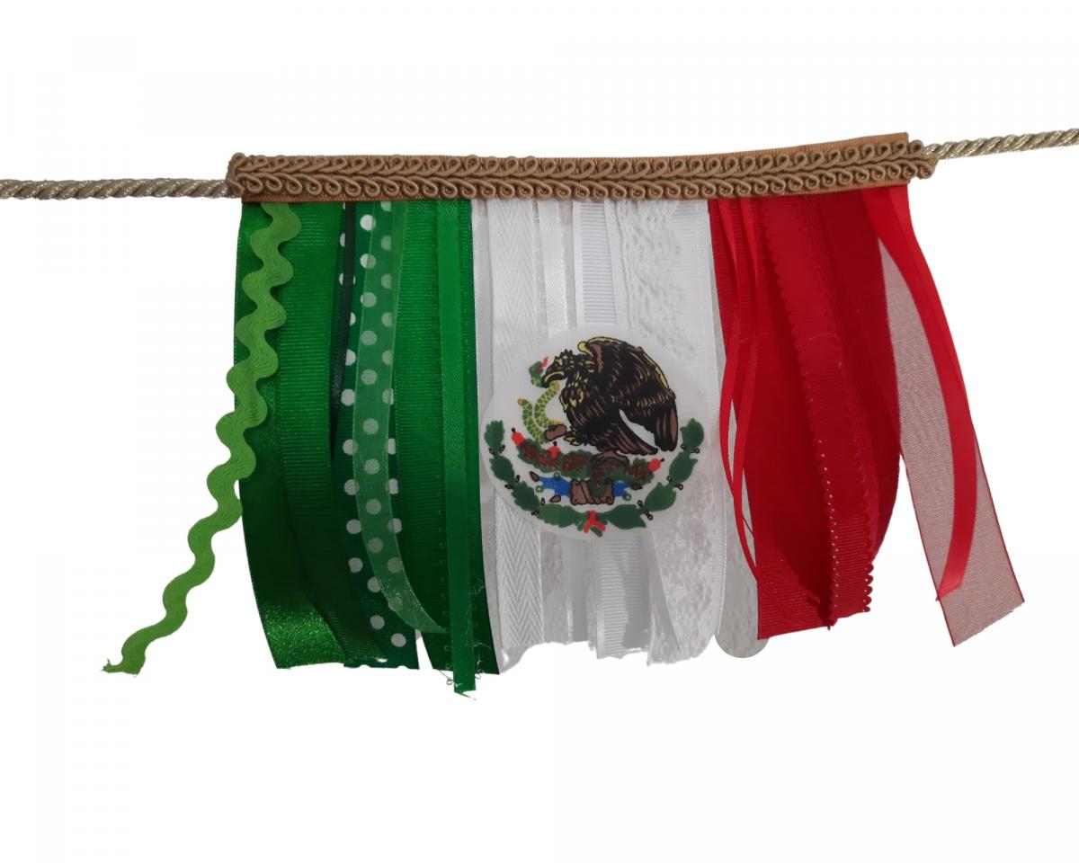 Cinco de Mayo Mini Mexican Flag Garland picture