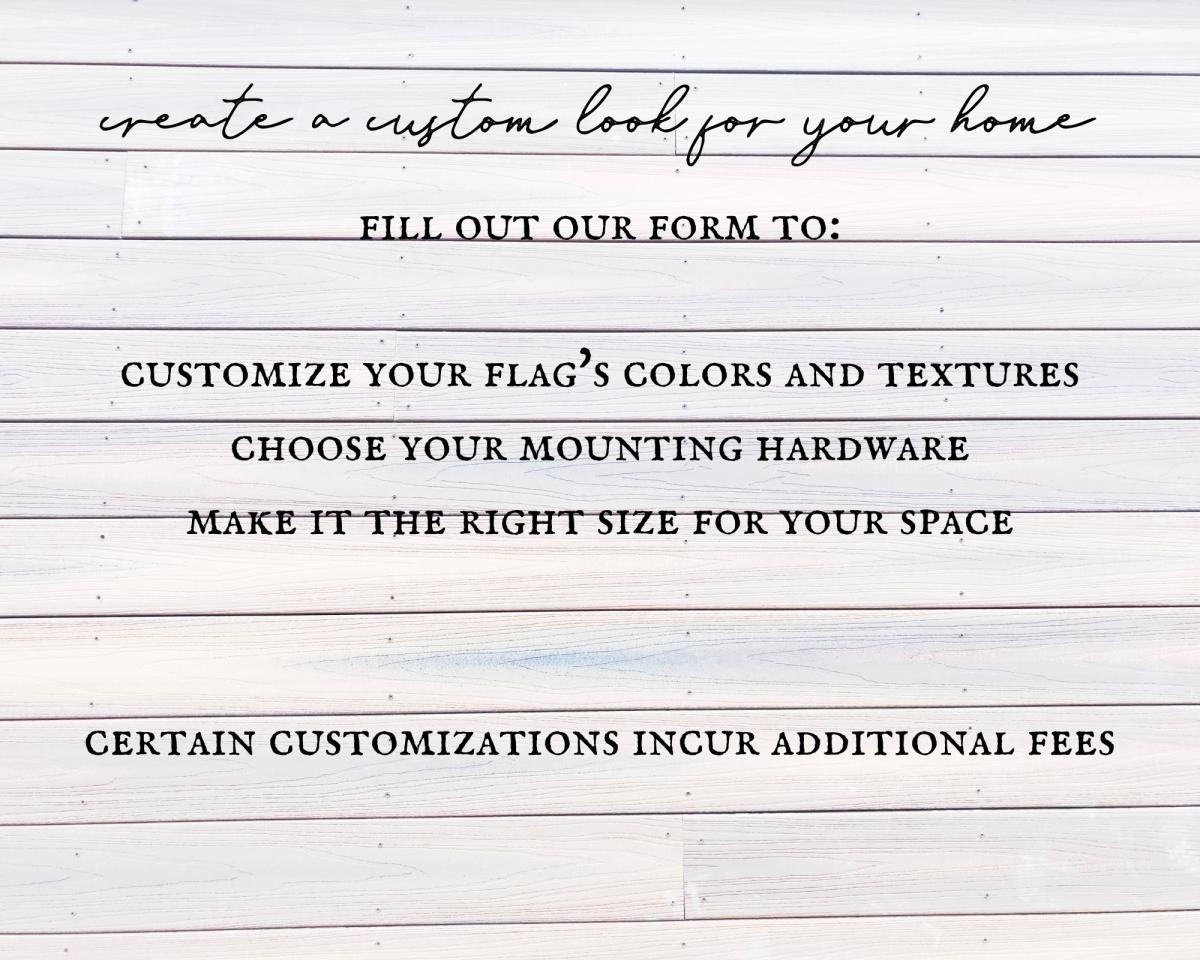 Custom International Flag DEPOSIT ONLY picture