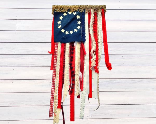 Scrappy Mini Betsy Ross American Flag picture