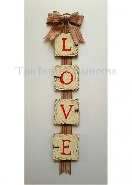 Wooden LOVE Sign picture