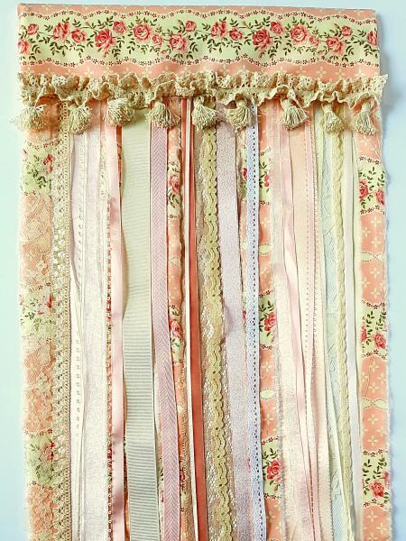 Small Pink Flower Flag/Tapestry picture