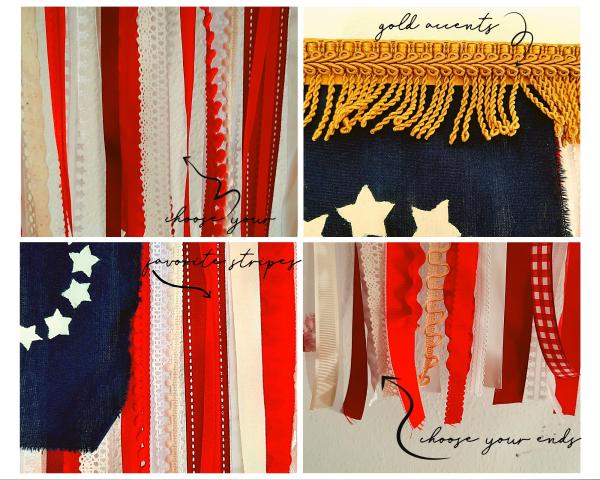 Custom Betsy Ross American Flag DEPOSIT ONLY picture