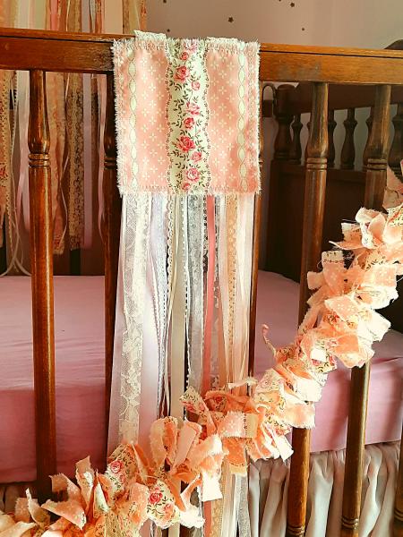 Mini Pink Flower Flag/Tapestry picture