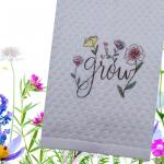 Flowers Grow Towel