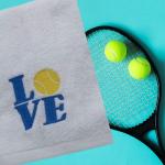 Love Tennis Towel