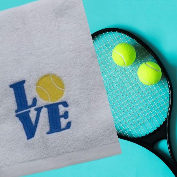 Love Tennis Towel