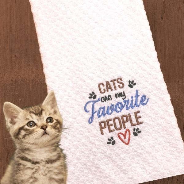 Cat Lover Towel picture