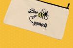Bee Yourself Zippered Bag