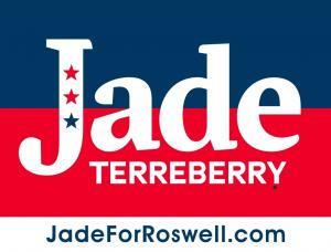 Jade Terreberry for Roswell City Council logo
