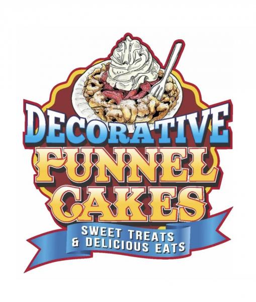 Decorative Funnel Cakes