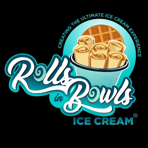 Rolls in Bowls Ice cream