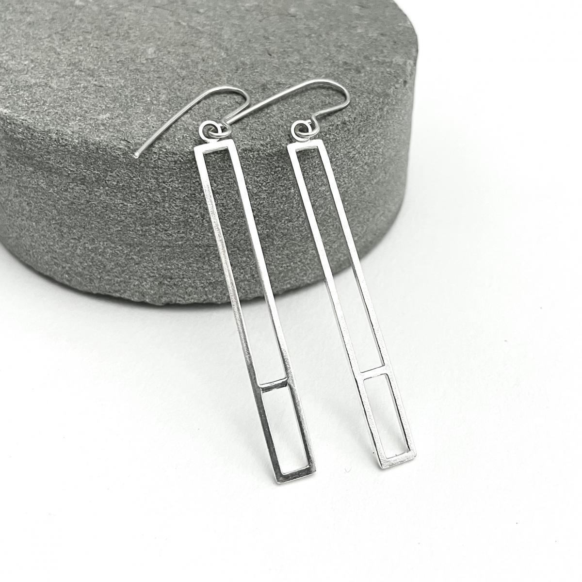Modernist Bar Earrings picture