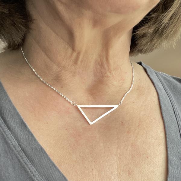 Open Triangle Necklace