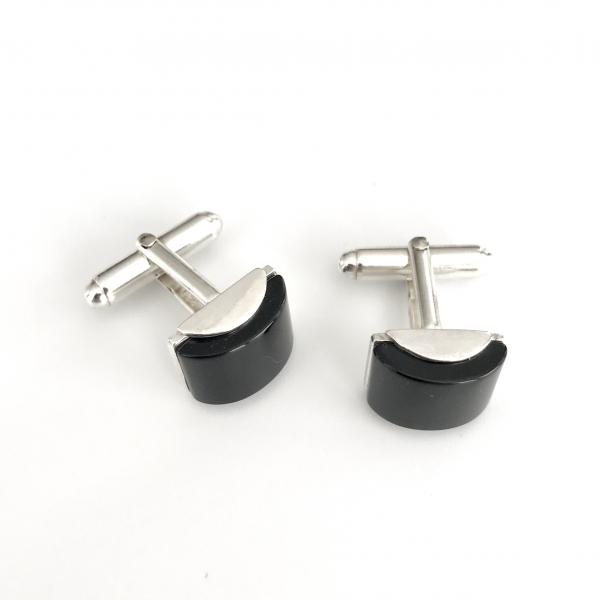 Black Onyx Cufflinks picture