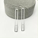 Modernist Bar Earrings