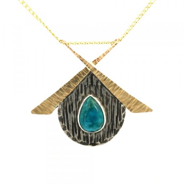 Chrysocolla Blade Necklace picture