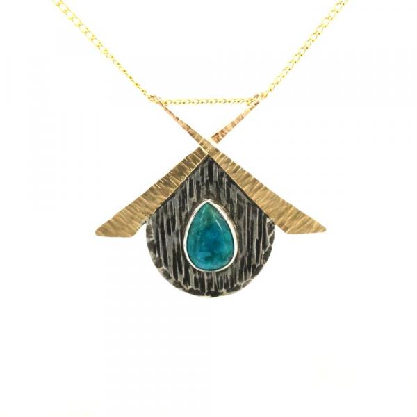 Chrysocolla Blade Necklace picture