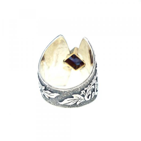 Alexandrite Scrollwork Ring picture