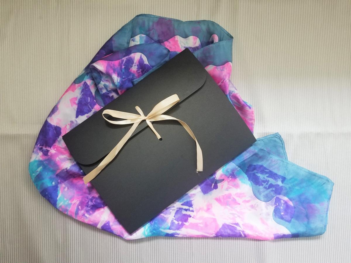 Silk Scarf -  Longing for Spring picture