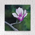 Silk Painting - Magnolia