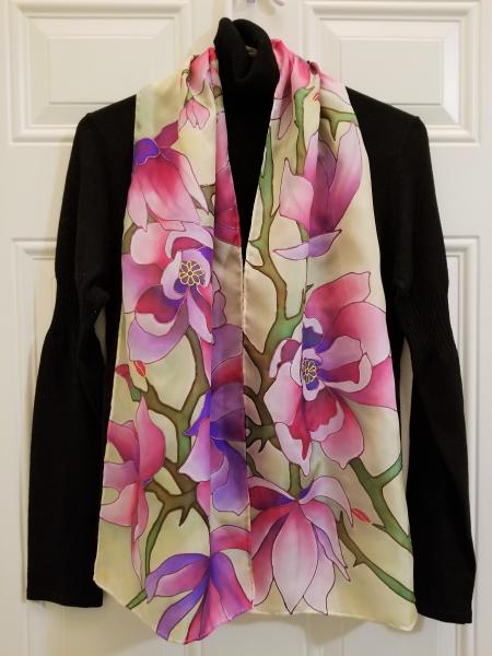 Silk Scarf -  Magnolia picture