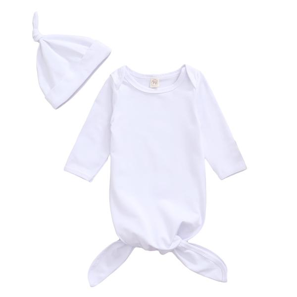 Baby Gown with Hat {0-3 Months} picture