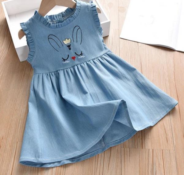 Bunny Denim Dress