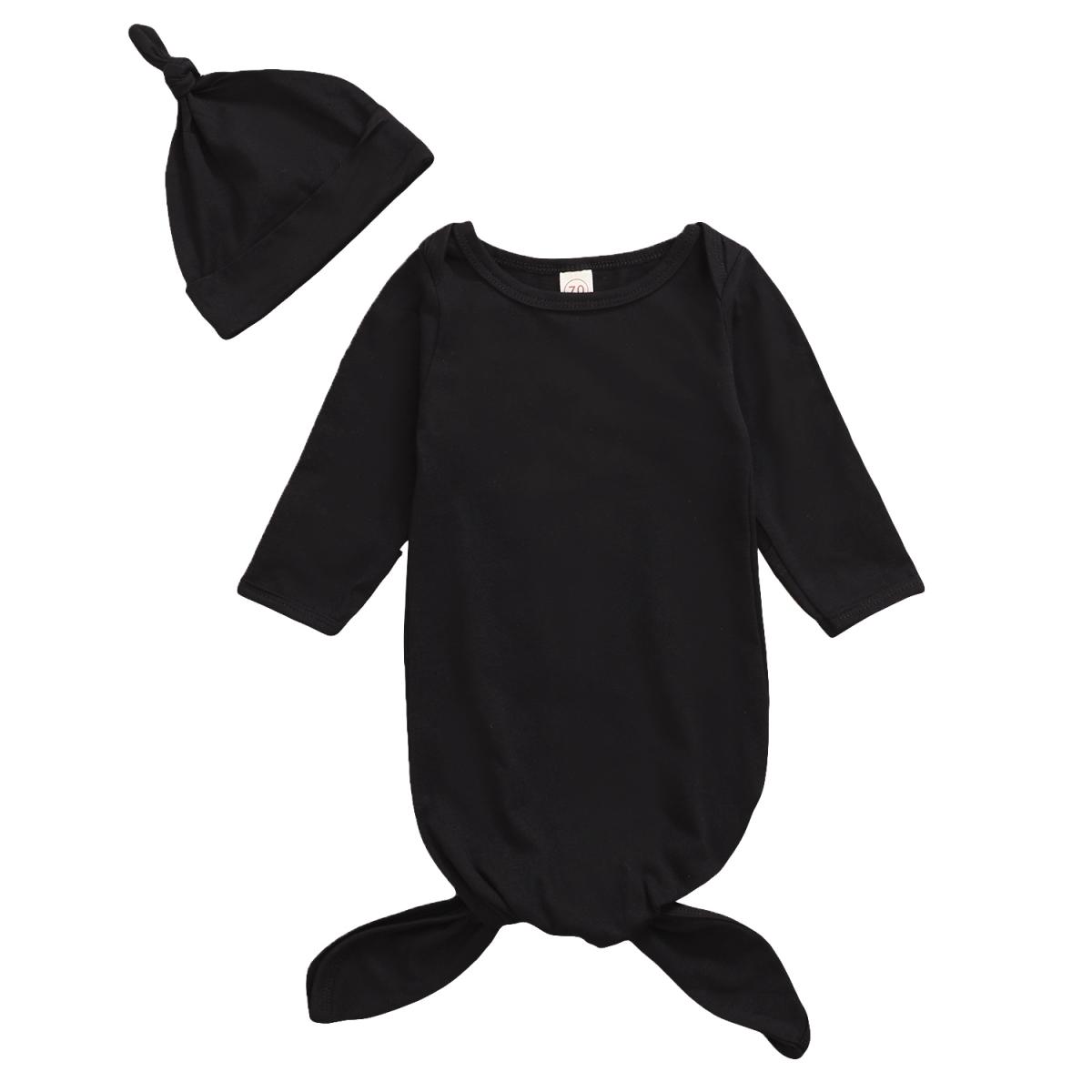 Baby Gown with Hat {0-3 Months} picture