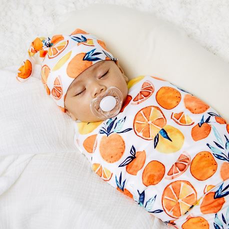 Sirius Citrus Swaddle Blanket Set | Unisex 2-pcs picture