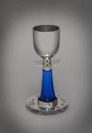 Cobalt Kiddush Cup