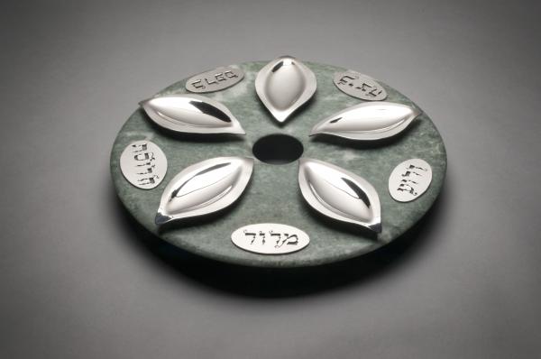 Jade Seder Plate