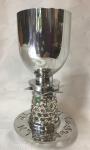 Woven Stars Kiddush Cup