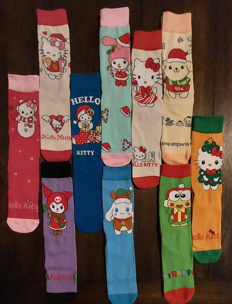 Hello Kitty Character Socks