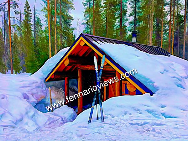 Swampy Lakes ski shelter picture