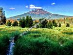 Mt. Bachelor from Hosmer Lake