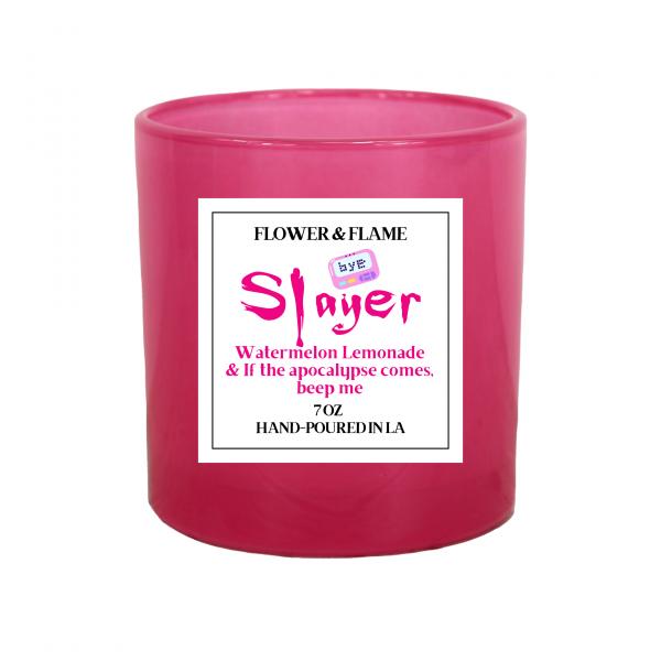 Slayer Soy Candle 7 oz  White Lid