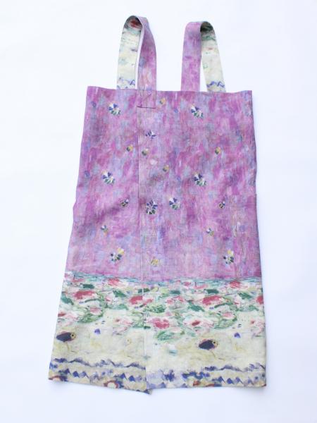 Linen cross back apron Gustav Klimt Mada Primavesi picture