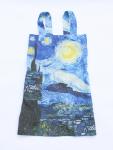 Linen cross back apron Vincent Van Gogh Starry Night