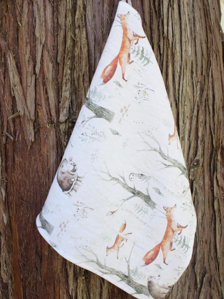 Linen Tea Towel The Magical Forest